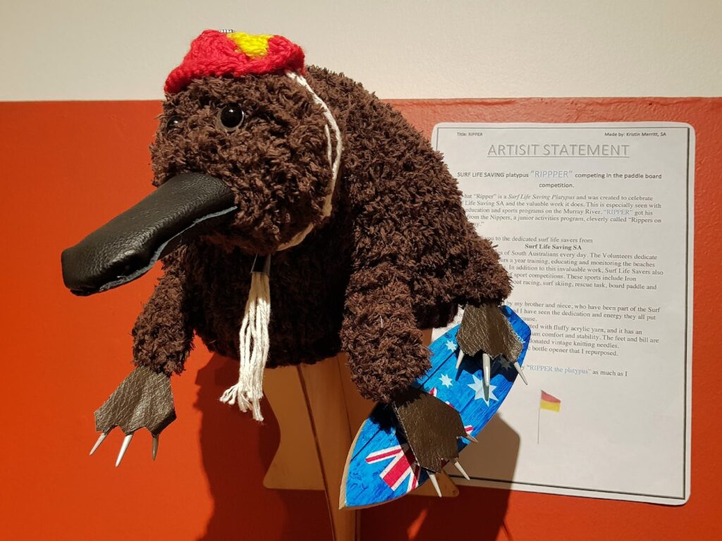 Ripper by Kristin Merritt SA, Alice Springs Beanie Festival 2025