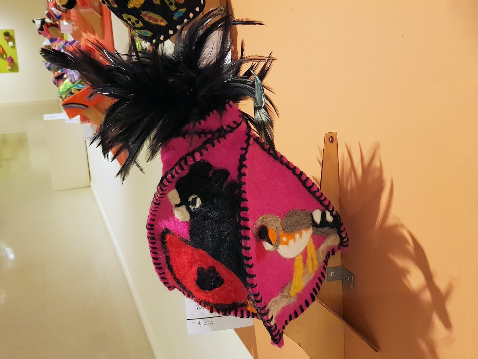 II by Kushia Young, Tapatjatjaka Art Titjikala, Alice Springs Beanie Festival 2025