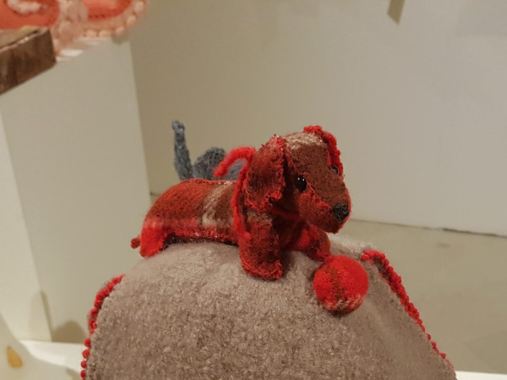 Tea Always (tea cosy) by Marilyn Hunter, Alice Springs Beanie Festival 2025
