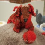 Tea Always (tea cosy) by Marilyn Hunter, Alice Springs Beanie Festival 2025