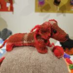 Tea Always (tea cosy) by Marilyn Hunter, Alice Springs Beanie Festival 2025