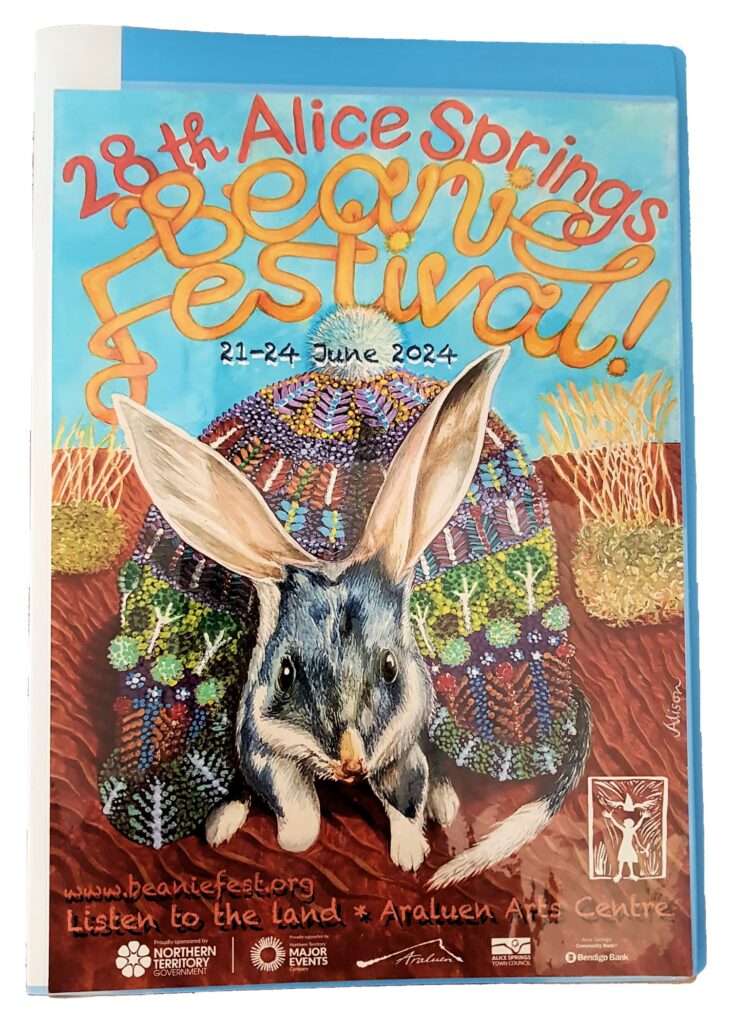 Listen to the land, 28th Alice Springs Beanie Festival 2024