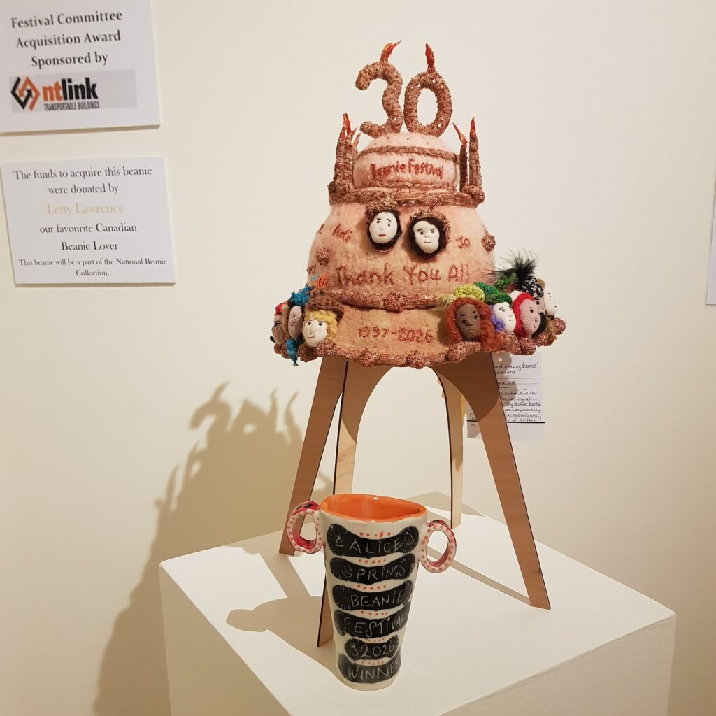 '30 Years of Amazing Beanies' by Marilyn Hunter, Kapunda SA