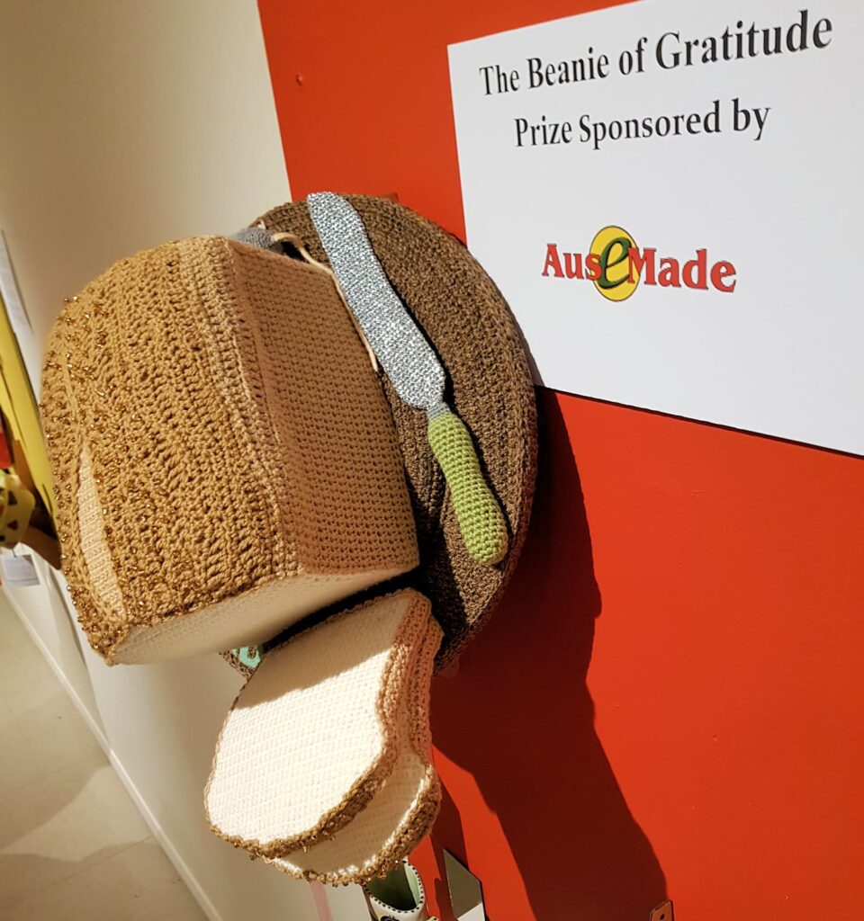 Daily Bread by Kristin Phillips, South Australia, Alice Springs Beanie Festival 2026