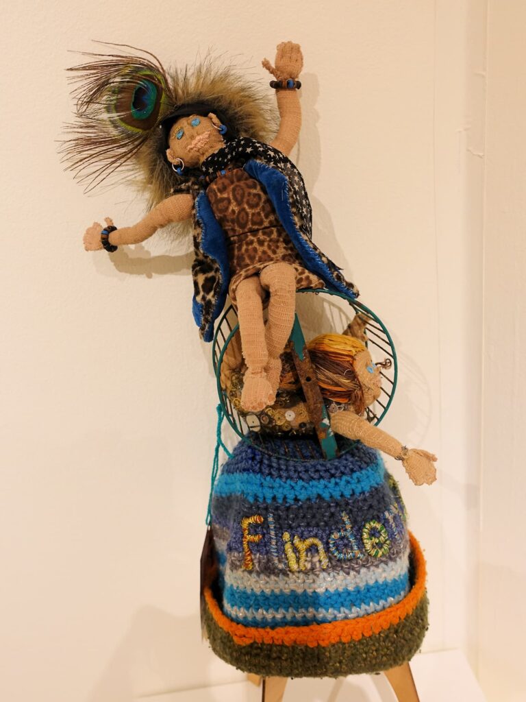 'Escape Captivity' is a self-portrait in a beanie by Esther Zoe Nunn