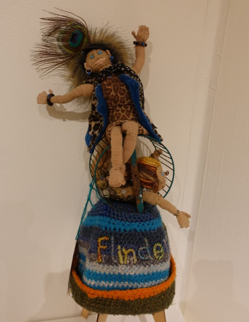 'Escape Captivity' is a self-portrait in a beanie by Esther Zoe Nunn