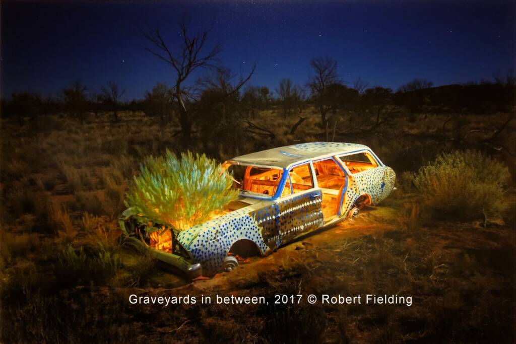 Graveyards in between, 2017 by artist Robert-Fielding