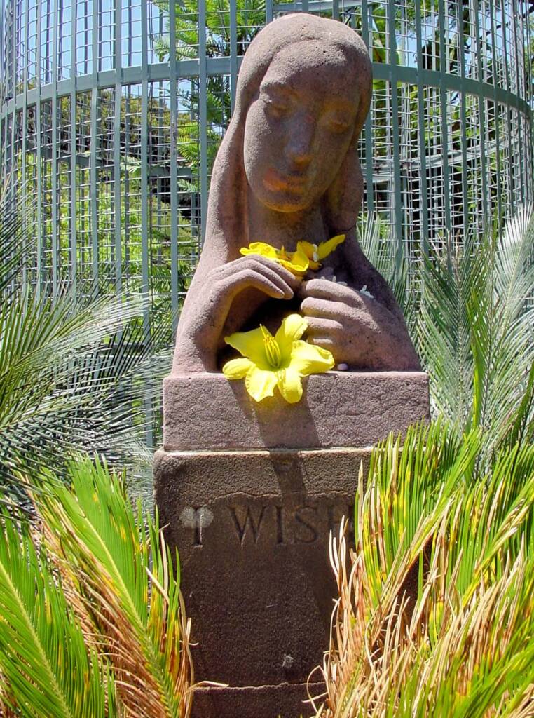 I wish (1946) by Arthur Fleischmann (1896-1990), Royal Botanic Gardens Sydney NSW