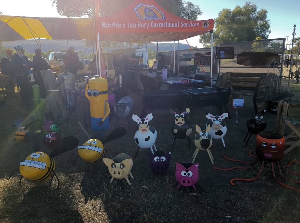 Northern Territory Correctional Services stall, Alice Springs Show 2023