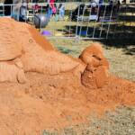 Sandology Sand Sculpting by Steve at the Alice Springs Show 2023