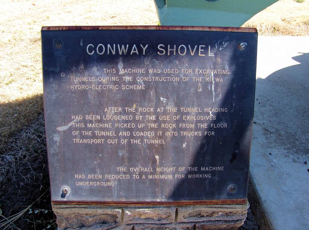 Conway Shovel, Mount Beauty Visitor Information Centre