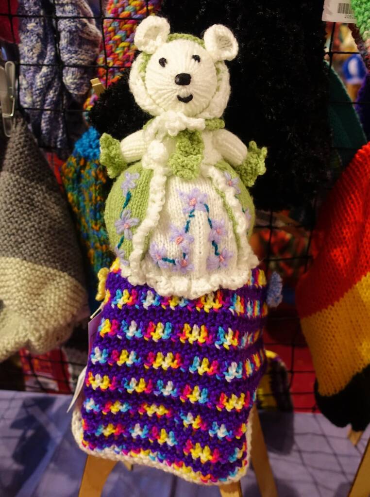Missy Mouse by Anita Miller - Alice Springs Beanie Festival 2022