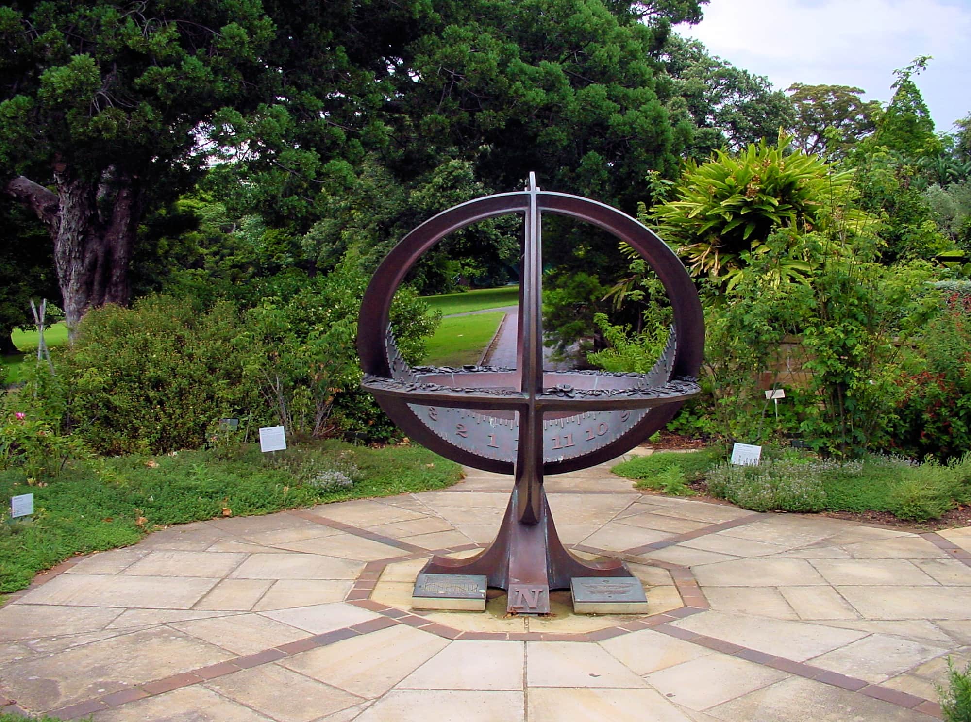 Armillary Sphere Sundial Ausemade