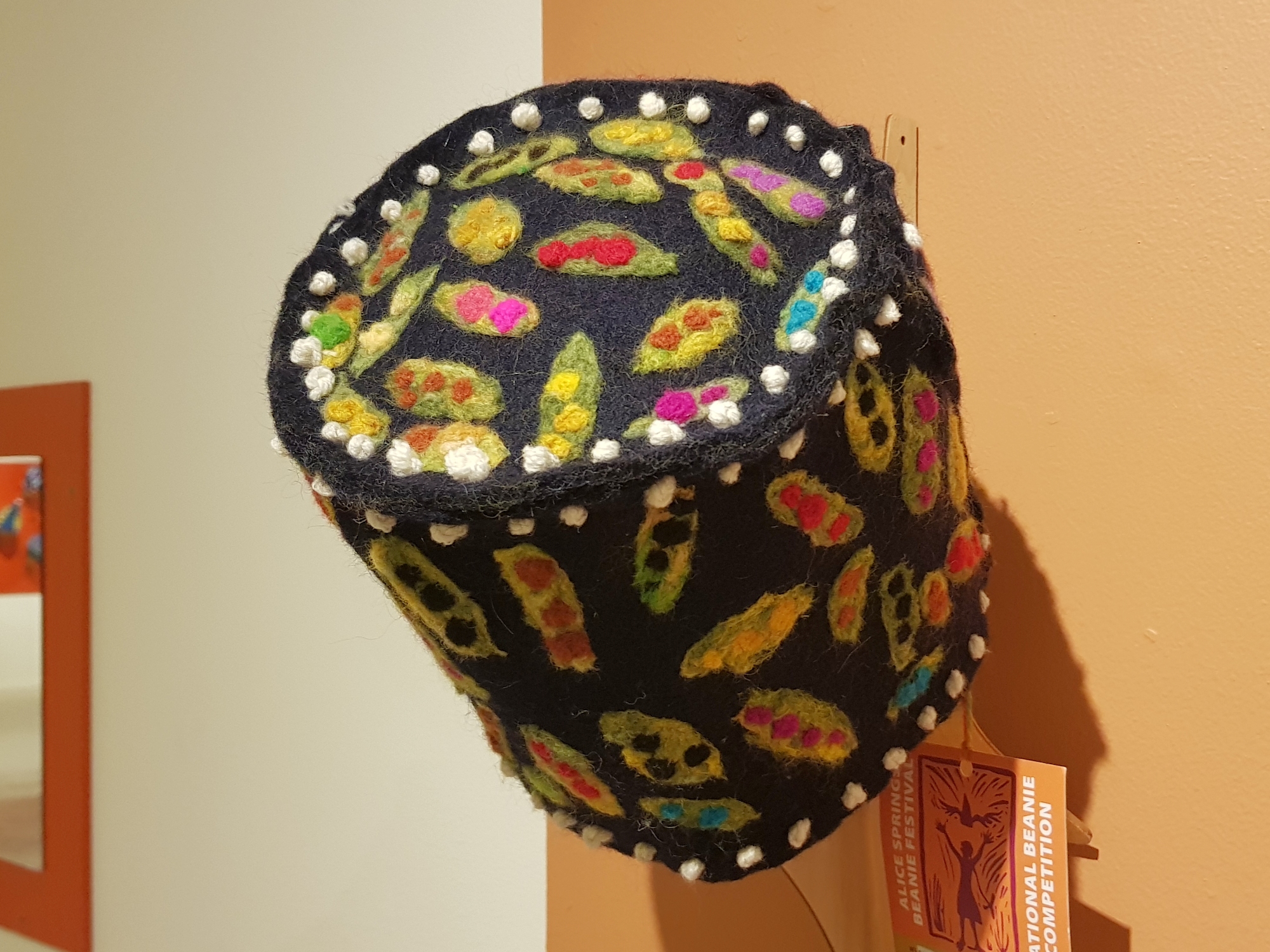 Untitled by Rene Douglas, Alice Springs Beanie Festival 2025
