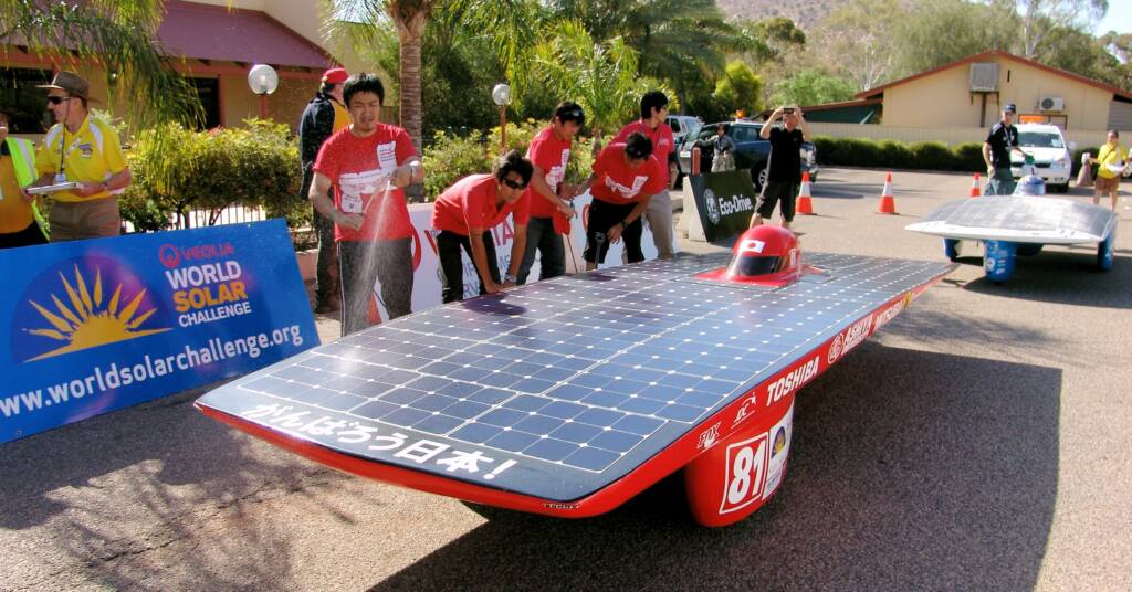 Ashiya University Solar Car Project, World Solar Challenge 2011