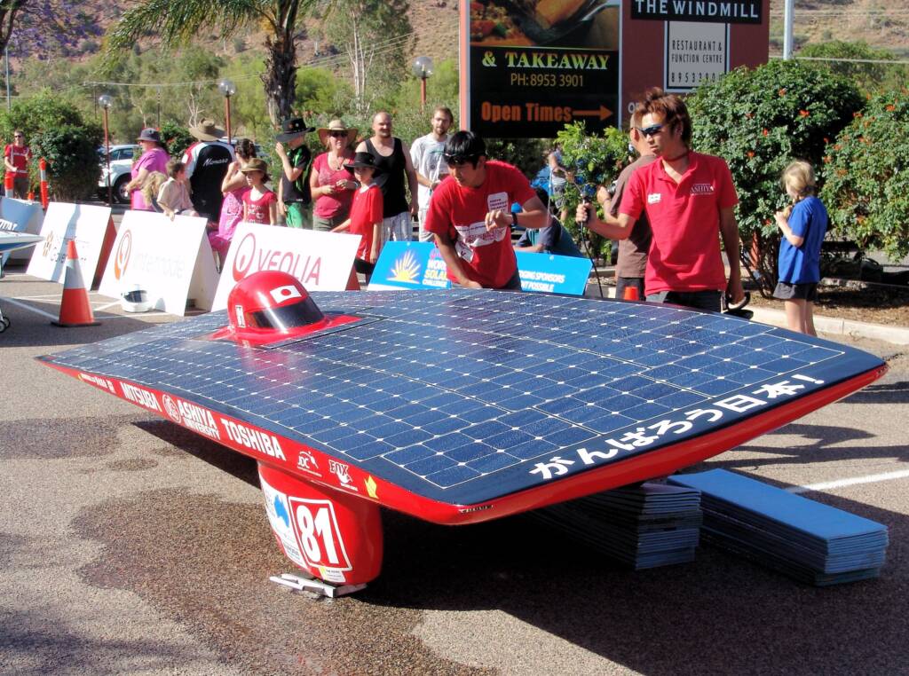 Ashiya University Solar Car Project, World Solar Challenge 2011