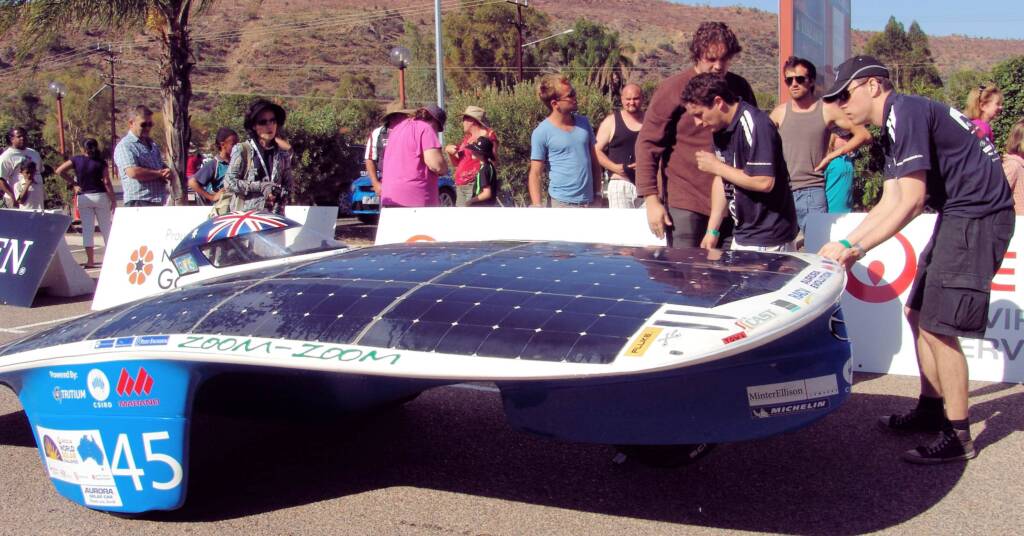 Aurora Vehicle Association - Aurora Evolution - 45 - Australia - World Solar Challenge 2011