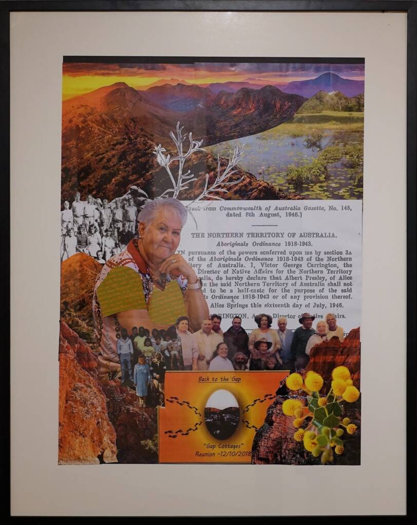 Back to the gap by Joan Presley (Collage), section Stories, Advocate Art Award 2023