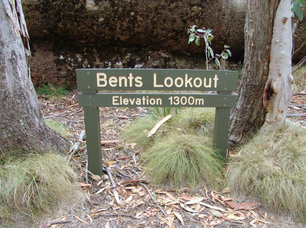 Bents Lookout (elevation 1,300m), Mount Buffalo