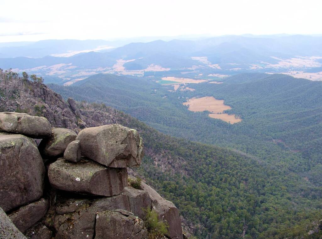 Views from Bents Lookout, The Gorge Precinct / Gorge Day Visitor Area, Mount Buffalo