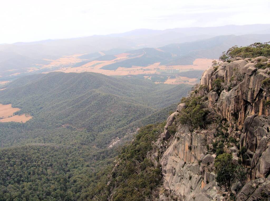 Views from Bents Lookout, The Gorge Precinct / Gorge Day Visitor Area, Mount Buffalo