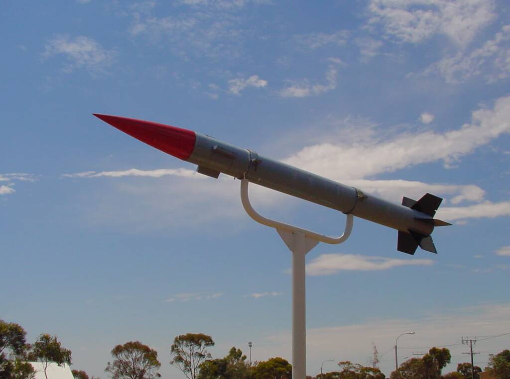 Blue Steel Air to Ground Missile, Woomera, SA
