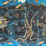 Goanna Calling For Rain, 2007 (extract) by Trephina Sultan Thanguwa