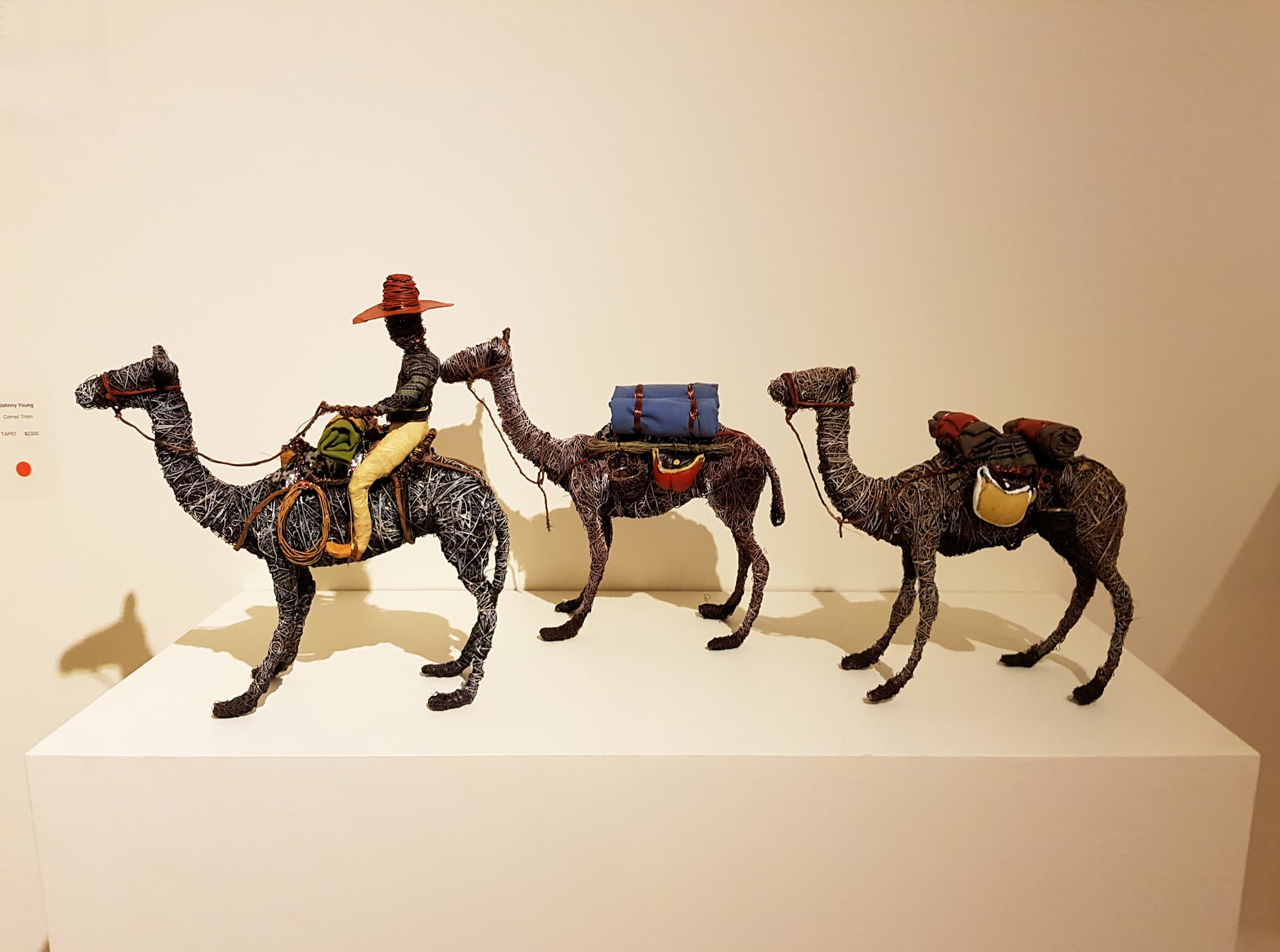 Camel Train by Johnny Young, Alice Springs Desert Mob Festival 2018