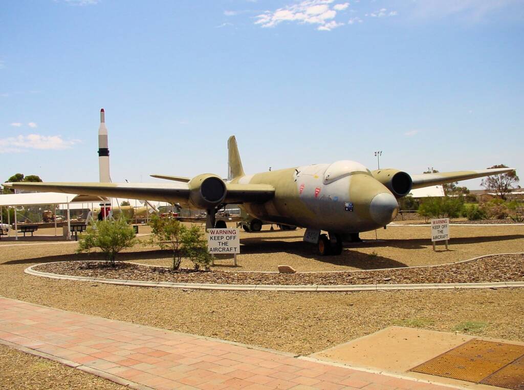 Canberra - A Twin Engined Bomber/Photo Reconnaisance Aircraft, Woomera, SA