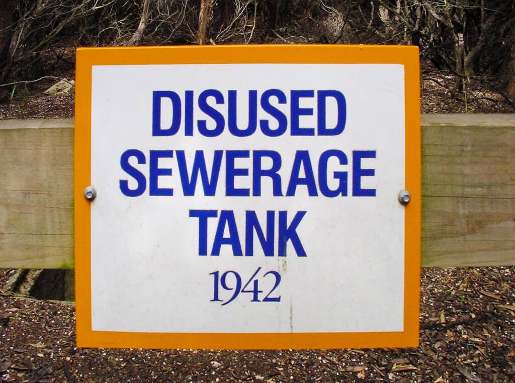 Disused Sewerage Tank 1942 - Cape Otway Lighthouse, Victoria