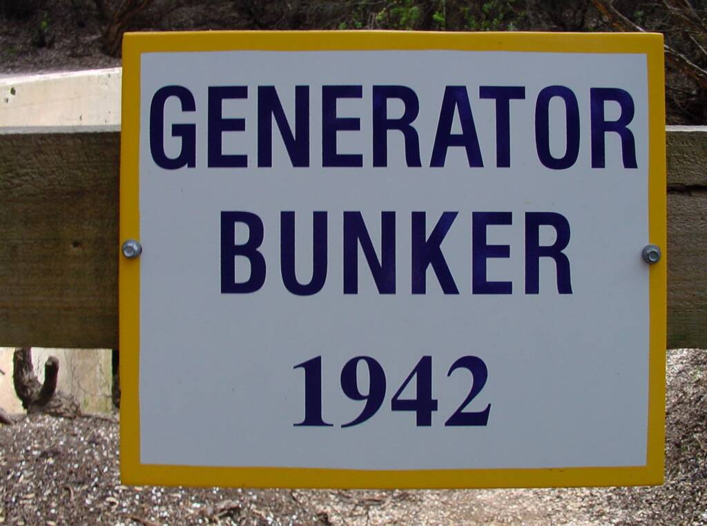 Generator Bunker - Cape Otway Lighthouse, Victoria