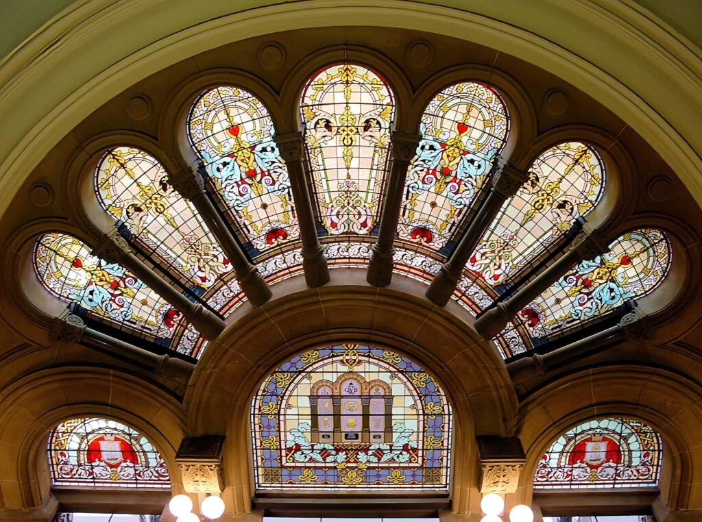 Cartwheel Window, Queen Victoria Building, Sydney NSW