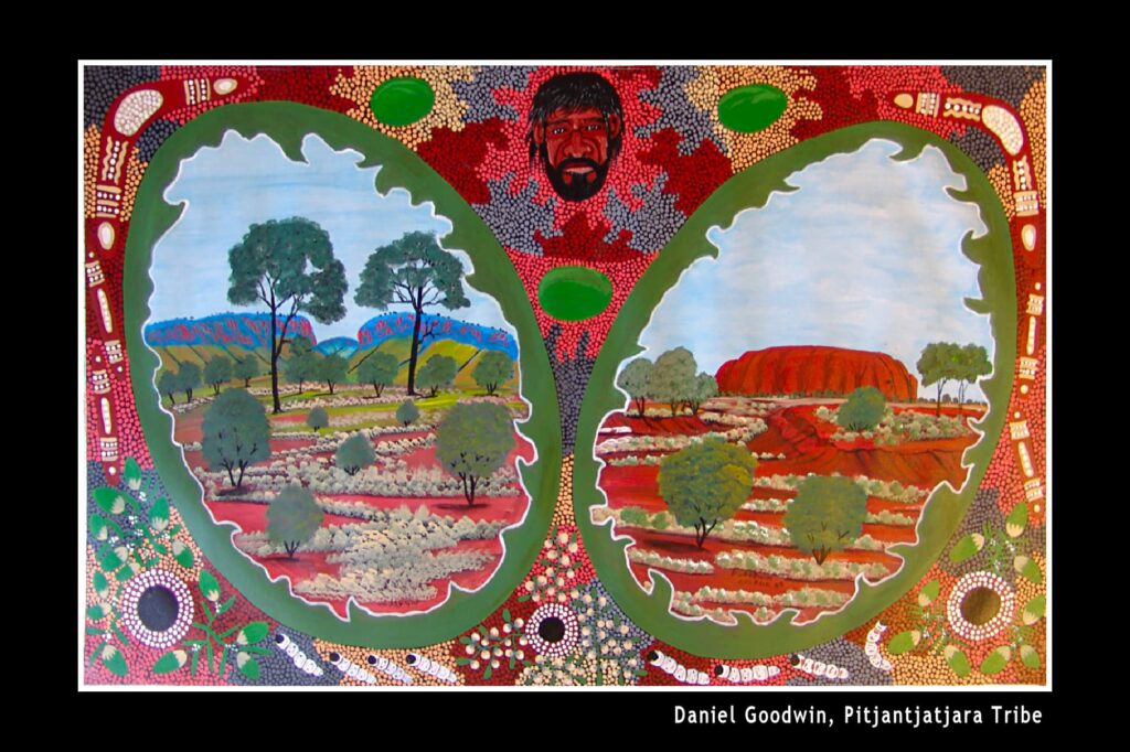 Emu Egg Dreaming (2007) by Daniel Goodwin Tjinta Tjinta