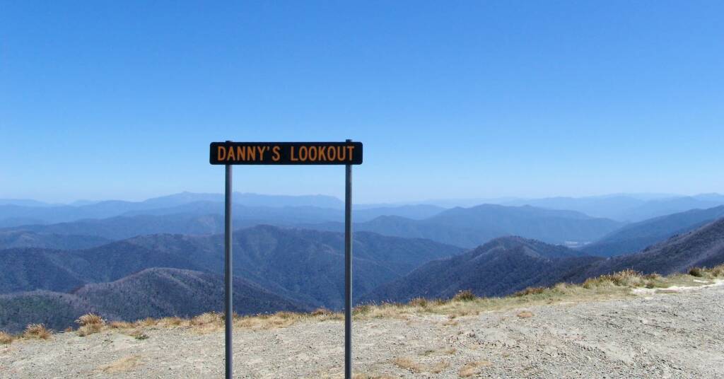 View from Danny’s Lookout (Hotham Heights), Alpine National Park