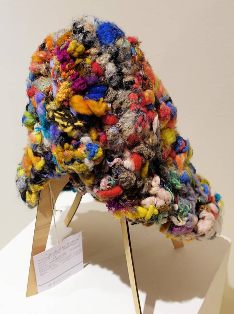 "Jewels of the Outback" by Diane Mackenzie - Alice Springs Beanie Festival 2022