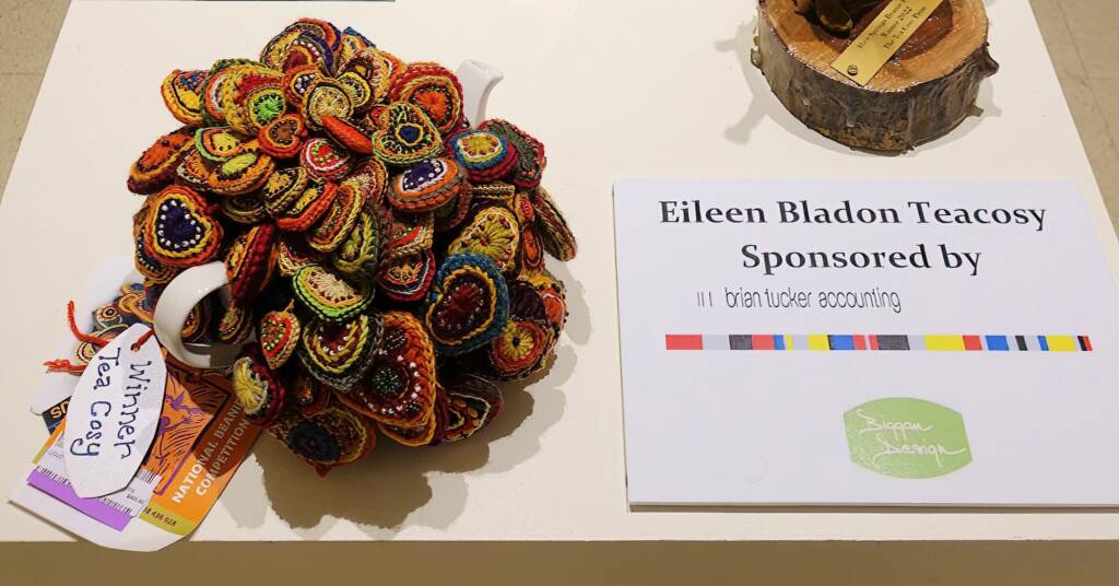 Eileen Bladon Teacosy category - 2022 Alice Springs Beanie Festival