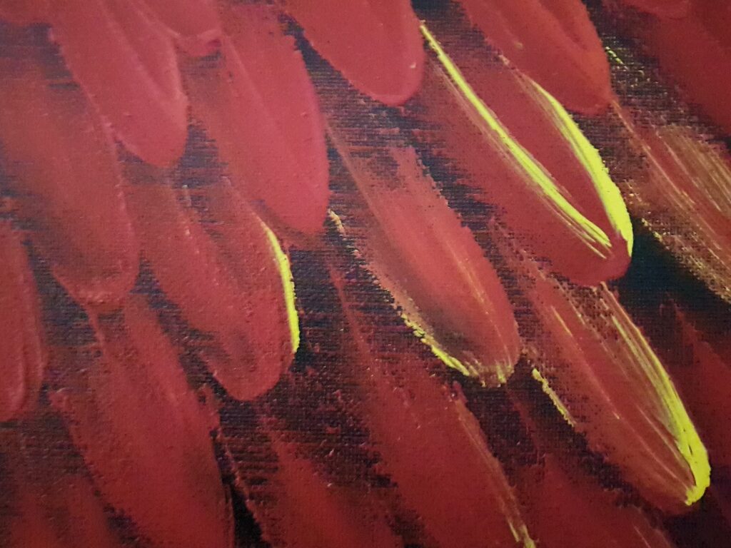 Emu Dreaming, 2008 (closeup) © Raymond Walters Japanangka