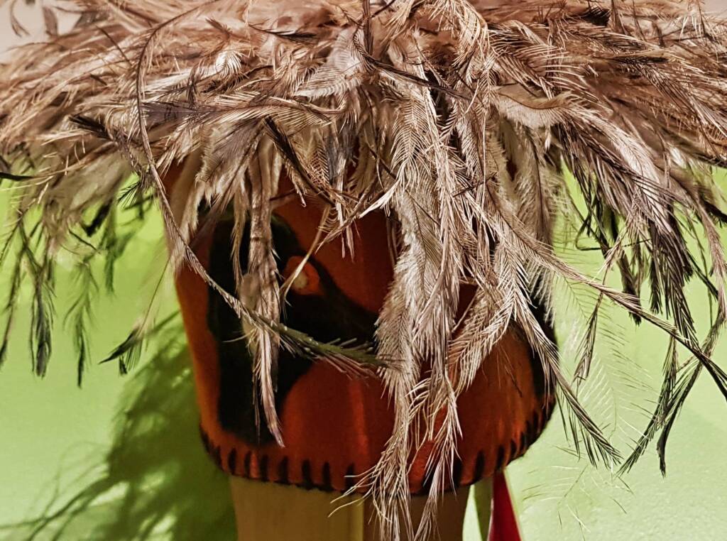 Emu Tjuta by Nita Ferguson, Titjikala NT, Alice Springs Beanie Festival 2023