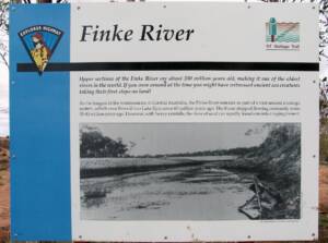 Explorer Highway - NT Heritage Trail - Finke River