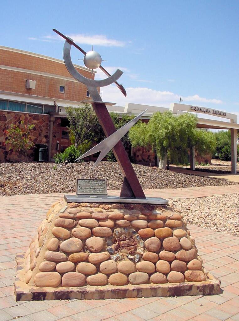 Founding of the Woomera Village memorial, Woomera, SA
