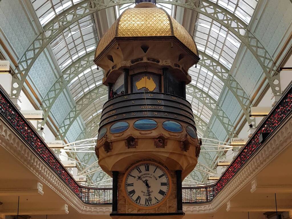 Great Australian Clock, Queen Victoria Building, Sydney NSW