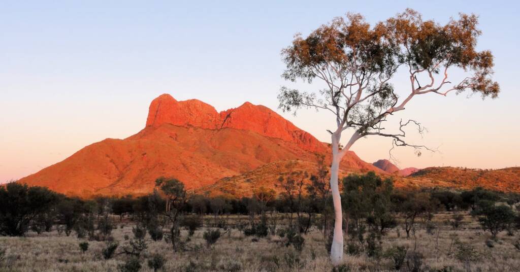 Hasst Bluff at sunrise