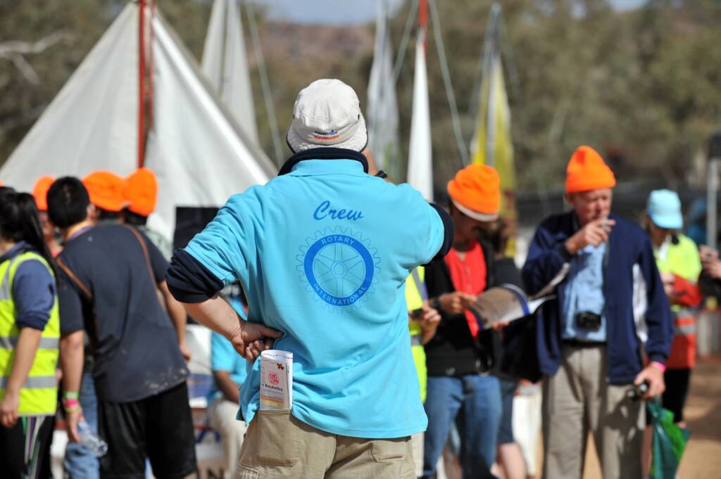 Volunteers and Crew - Henley on Todd Regatta 2012 © Henley on Todd