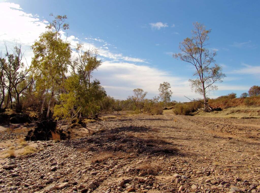 Hugh River bed, Owen Springs Reserve, NT