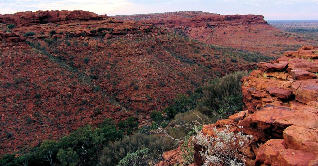 View south-west over Kings Canyon (from the Rim Walk), Watarrka National Park