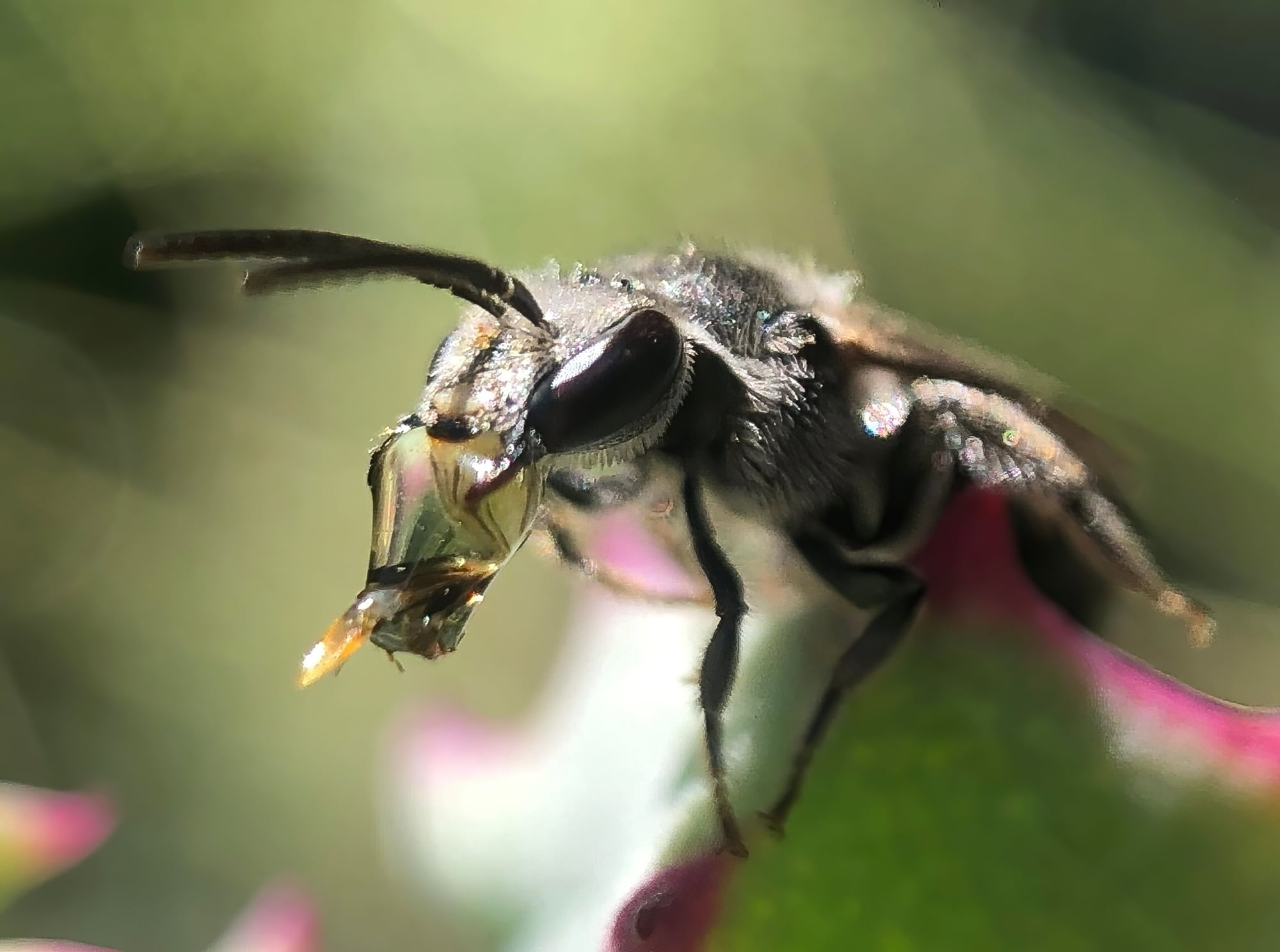 Bubbling Lasioglossum sp, Lennox Head NSW © Cassidy Taylor