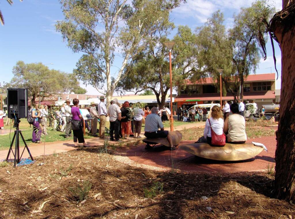 Official opening of the ‘Gathering Garden’.
