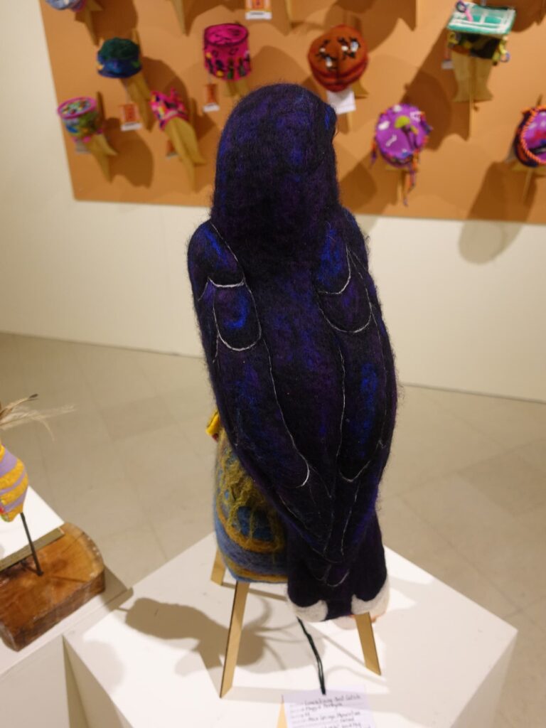 Lunch Diving - Best Catch by Maggie Pereyra, Alice Springs Beanie Festival 2025