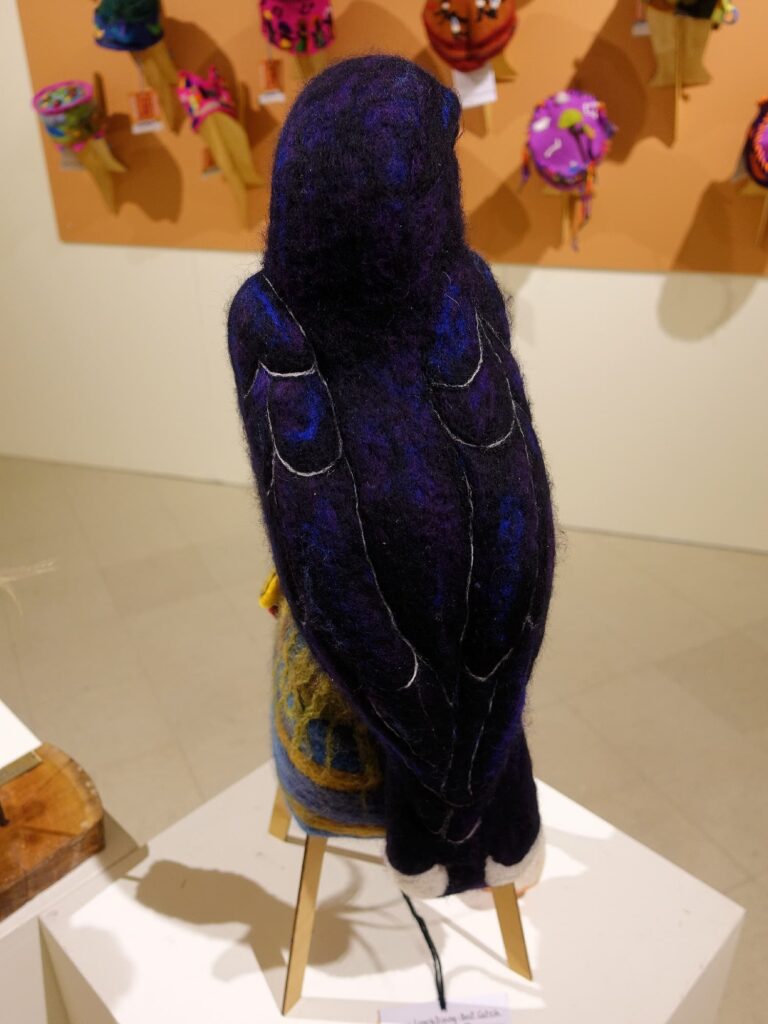 Lunch Diving - Best Catch by Maggie Pereyra, Alice Springs Beanie Festival 2025