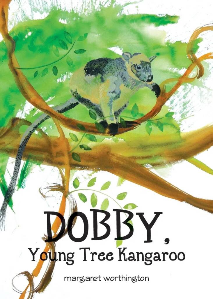Artist and Author Margaret Worthington - Dobby, Young Tree Kangaroo